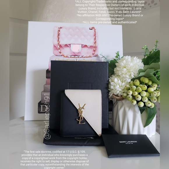 Yves Saint Laurent Handbags - Authentic Pre-owned Yves Saint Laurent Jamie Folded Patchwork Wallet